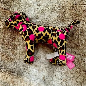 vs PINk collectible dog.